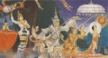el maravilloso nacimiento del niño siddhatta como príncipe bodhisattha budismo